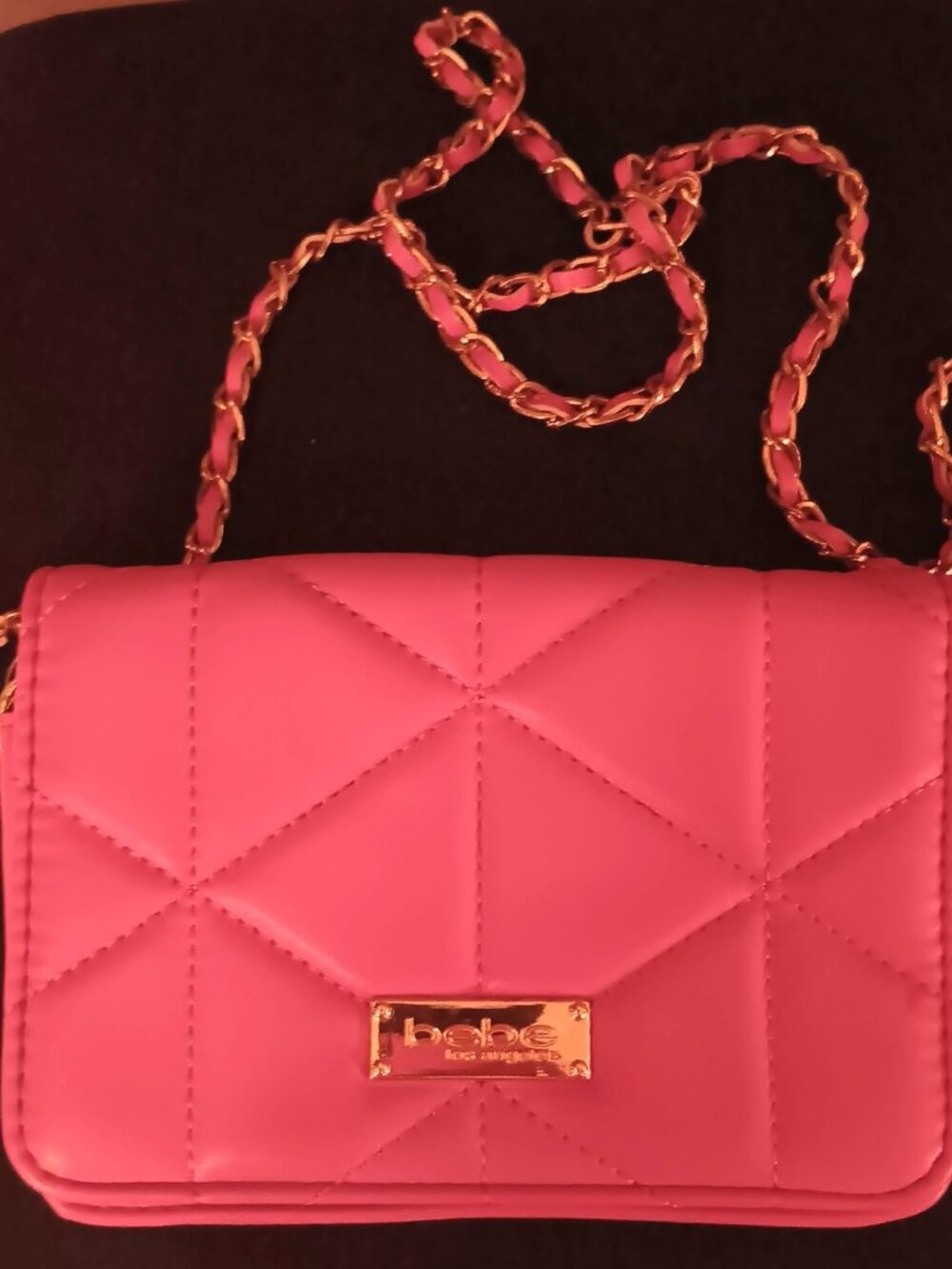 NWT BEBE pink crossbody wallet/purse